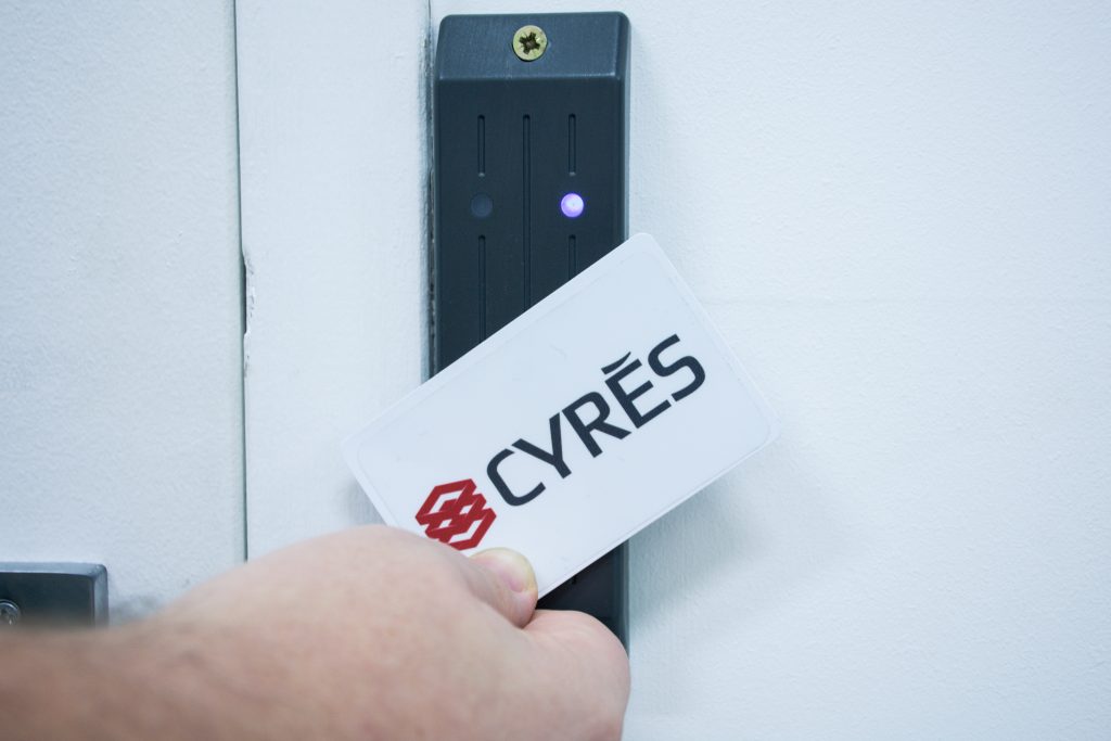 Cyrès data center: security protocol