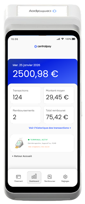 paiement par tpe : illustration de la solution centralpay